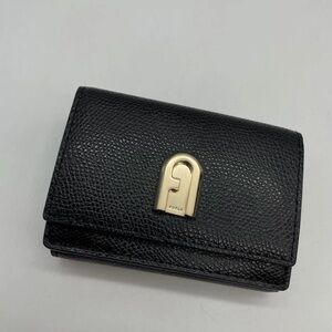 Furla leather Compact Wallet 3-Fold Leather